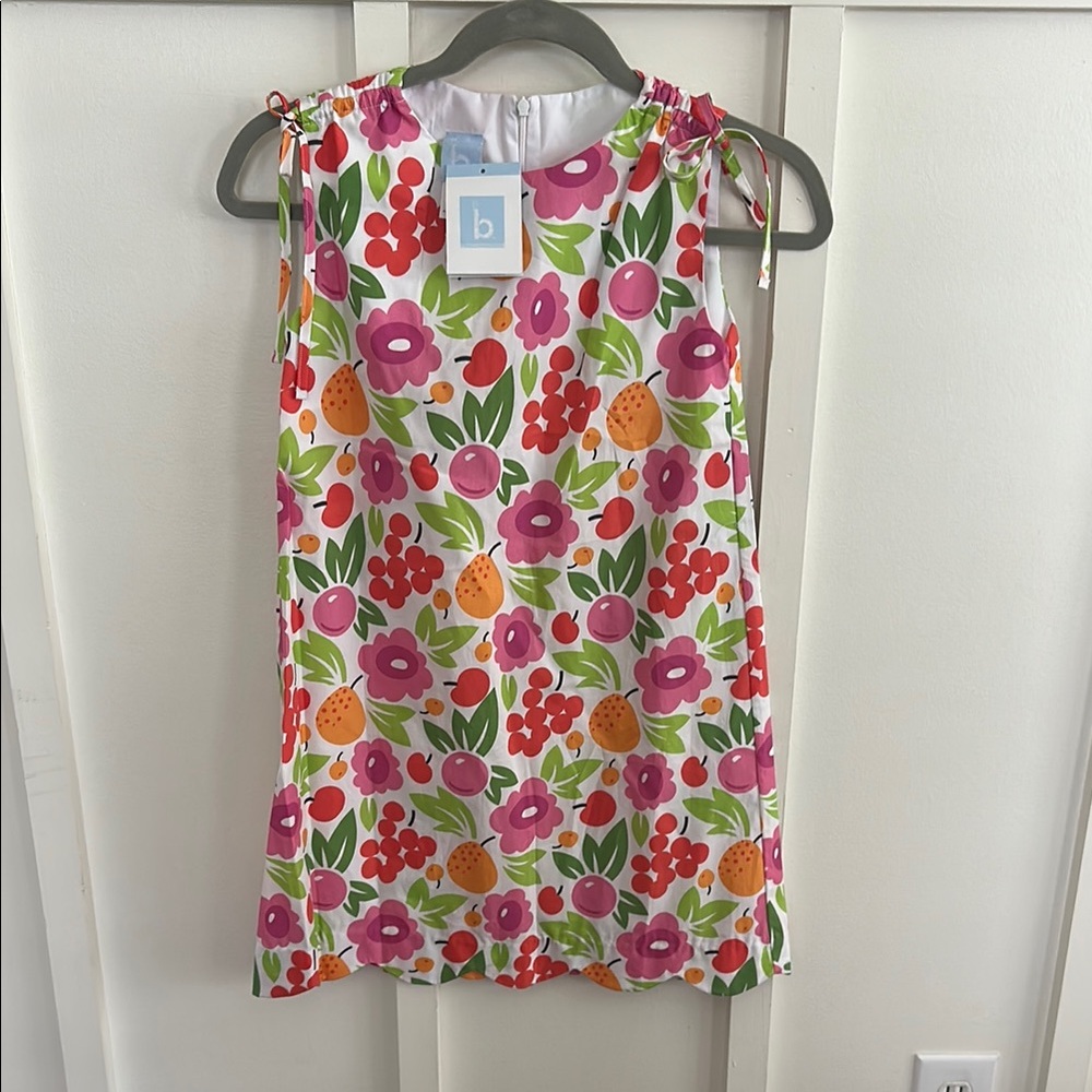 bella bliss Floral Kids Dress - Pink, Orange, Green girls 10